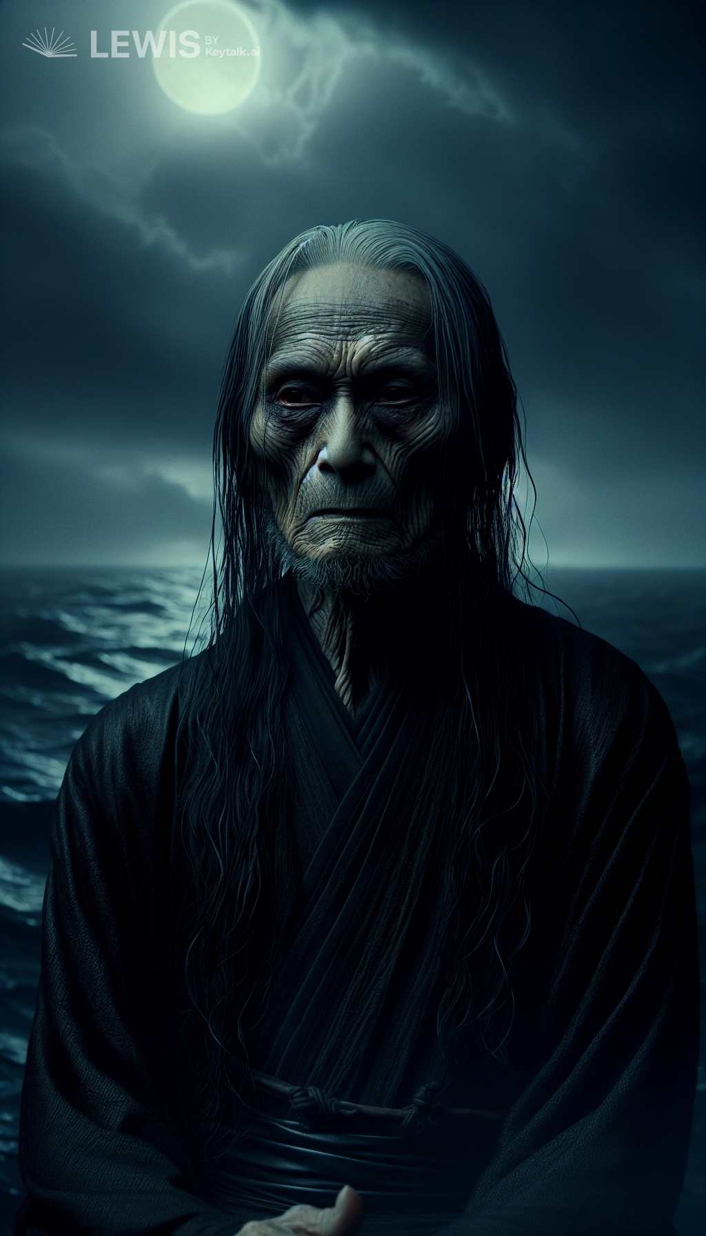 검은 바다의 귀신, 해모수